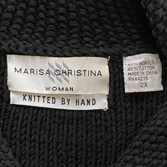 Marisa Christina Multicolor Diamond Cardigan - Picture 7 of 10